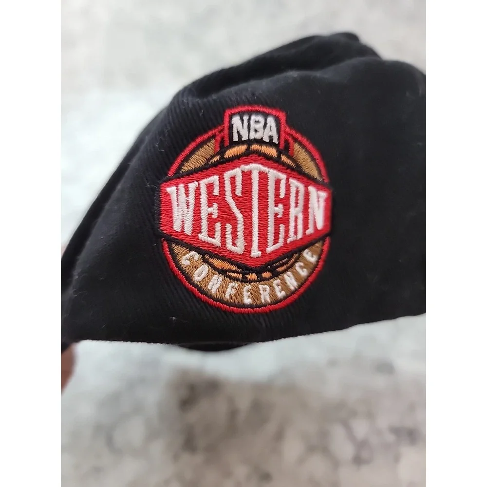 San Antonio Spurs Kids Black NBA Western Conference Adjustable‎ Baseball Hat